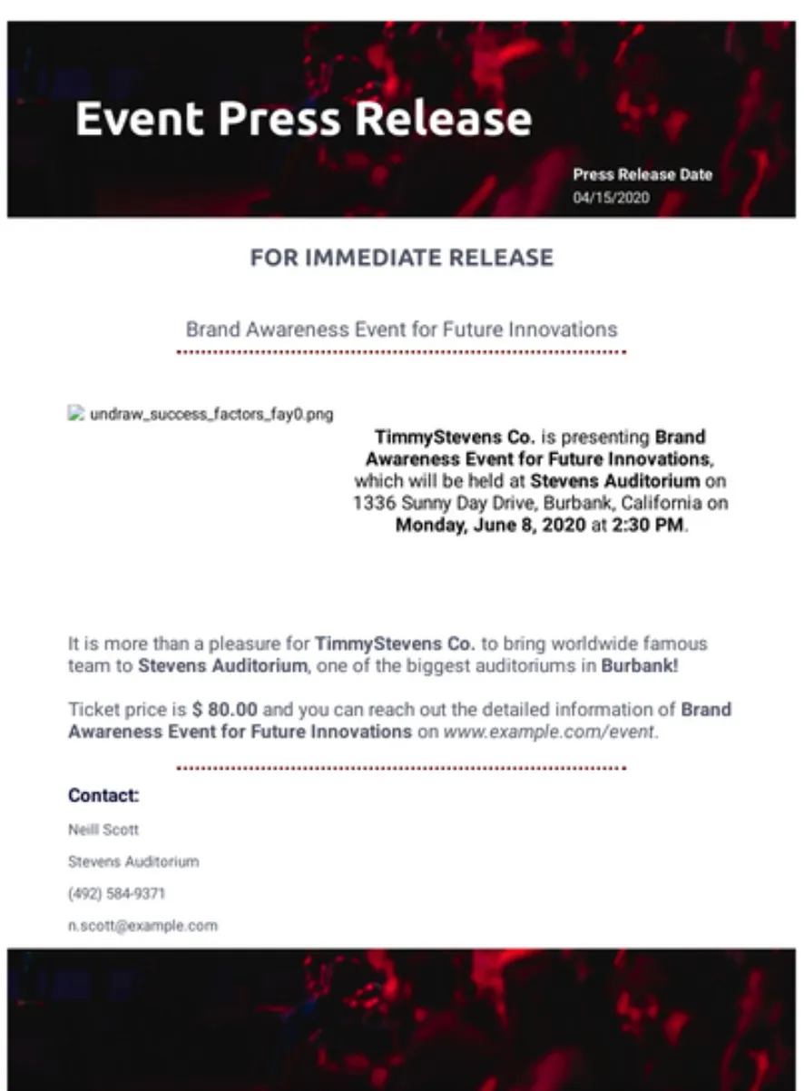 How To Write A Press Release For Your Nigerian Event (With Sample)