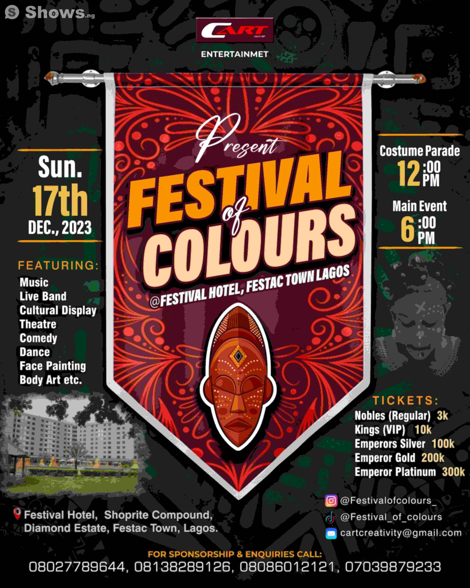 Festival Hotel venue