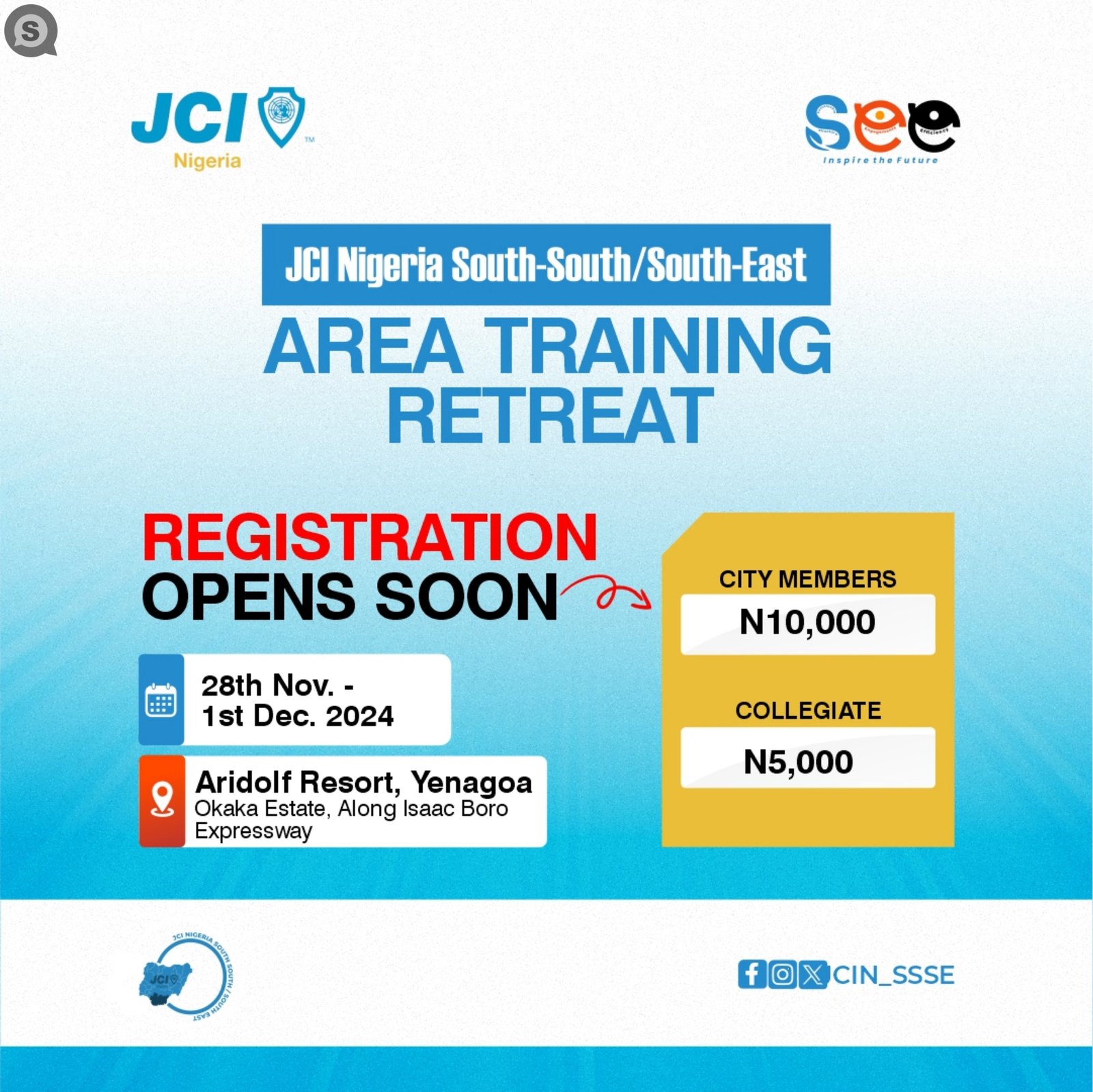 Aridolf Resort, Yenagoa venue