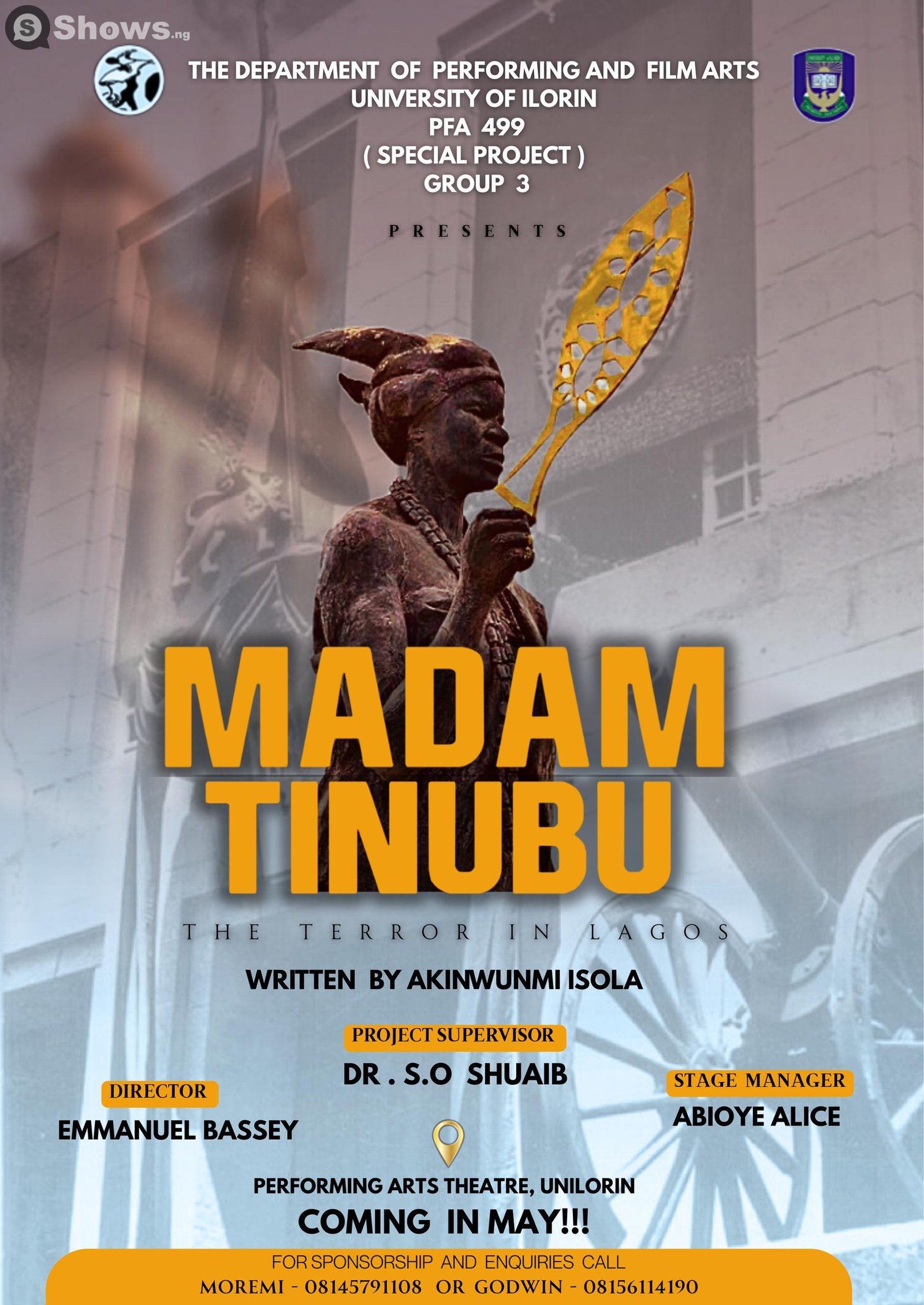 Performing Arts Theatre Unilorin venue