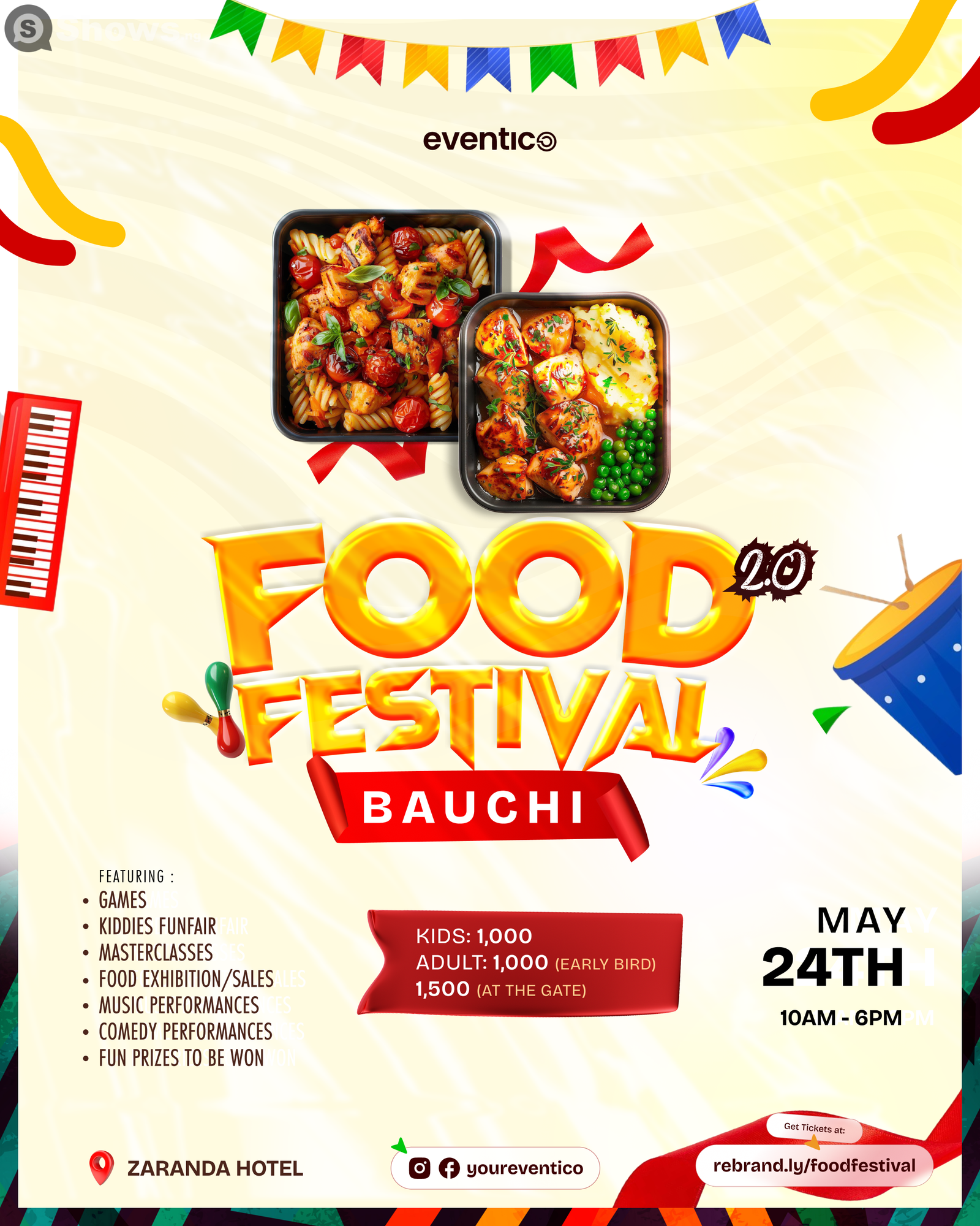 Zaranda Hotel, Bauchi venue