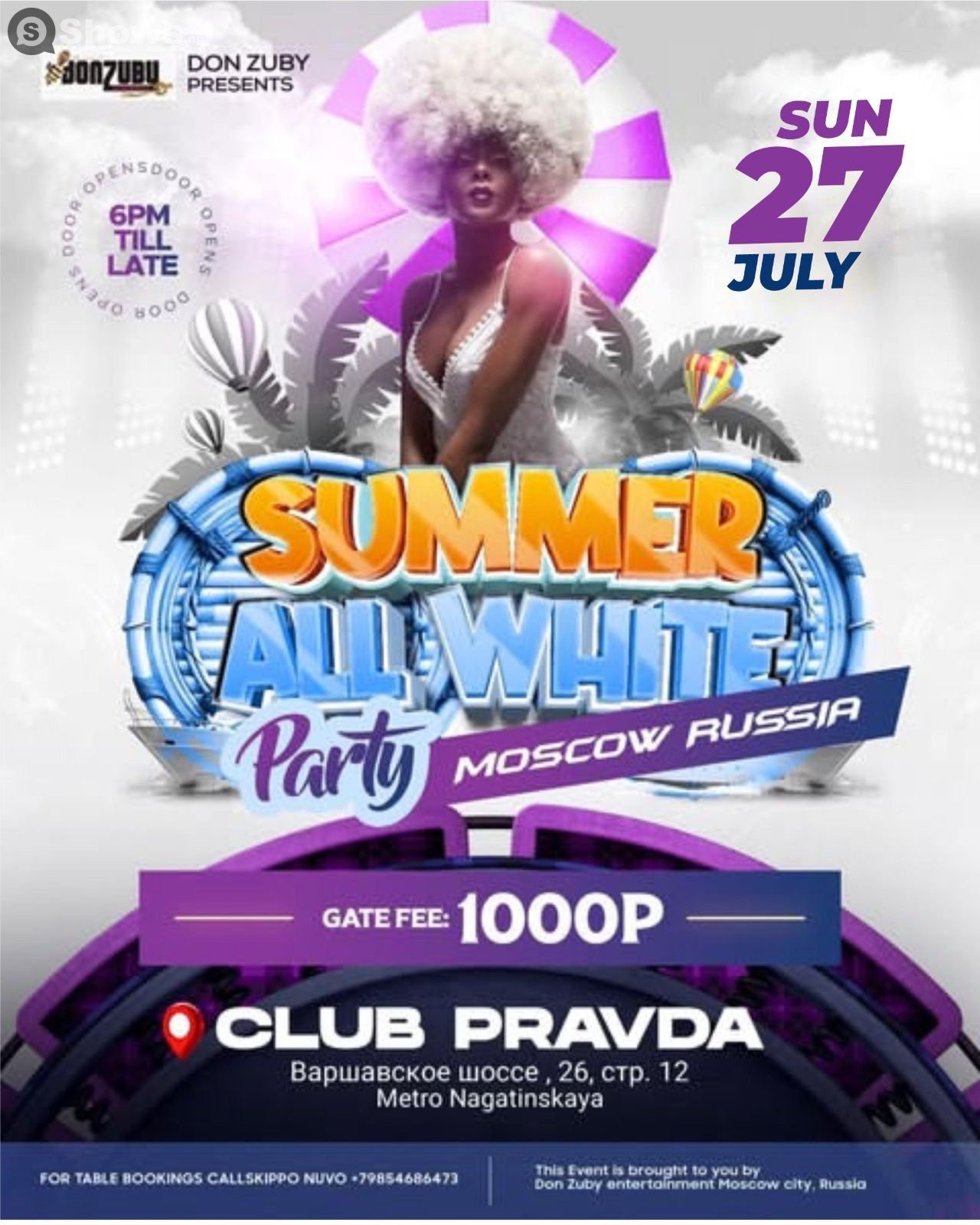 Club Pravda venue