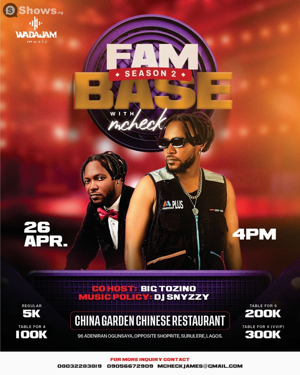 Fambase 2.0 With Mcheck 