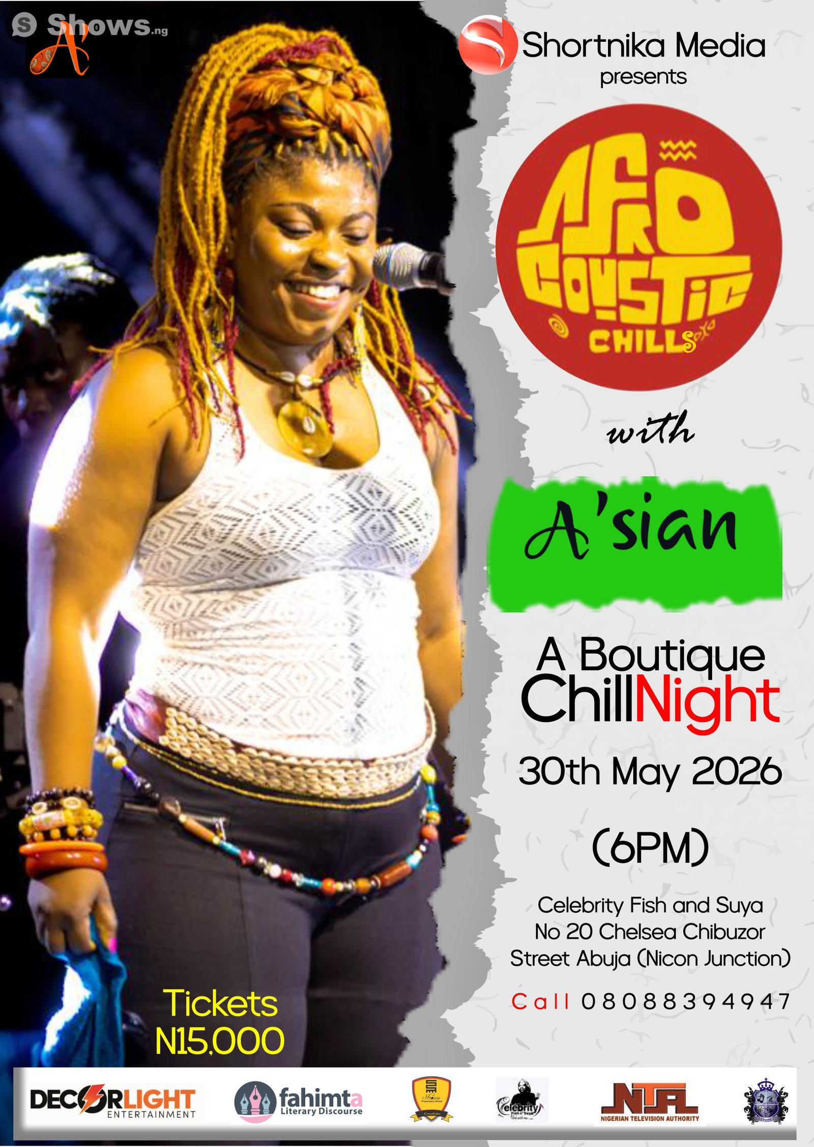 Afrocoustic Chills With A'sian