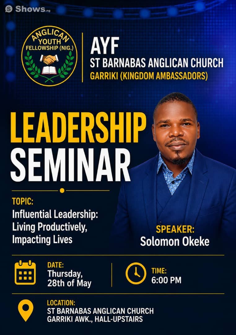 Influential Leadership Seminar: Living Productively And Impacting Lives.