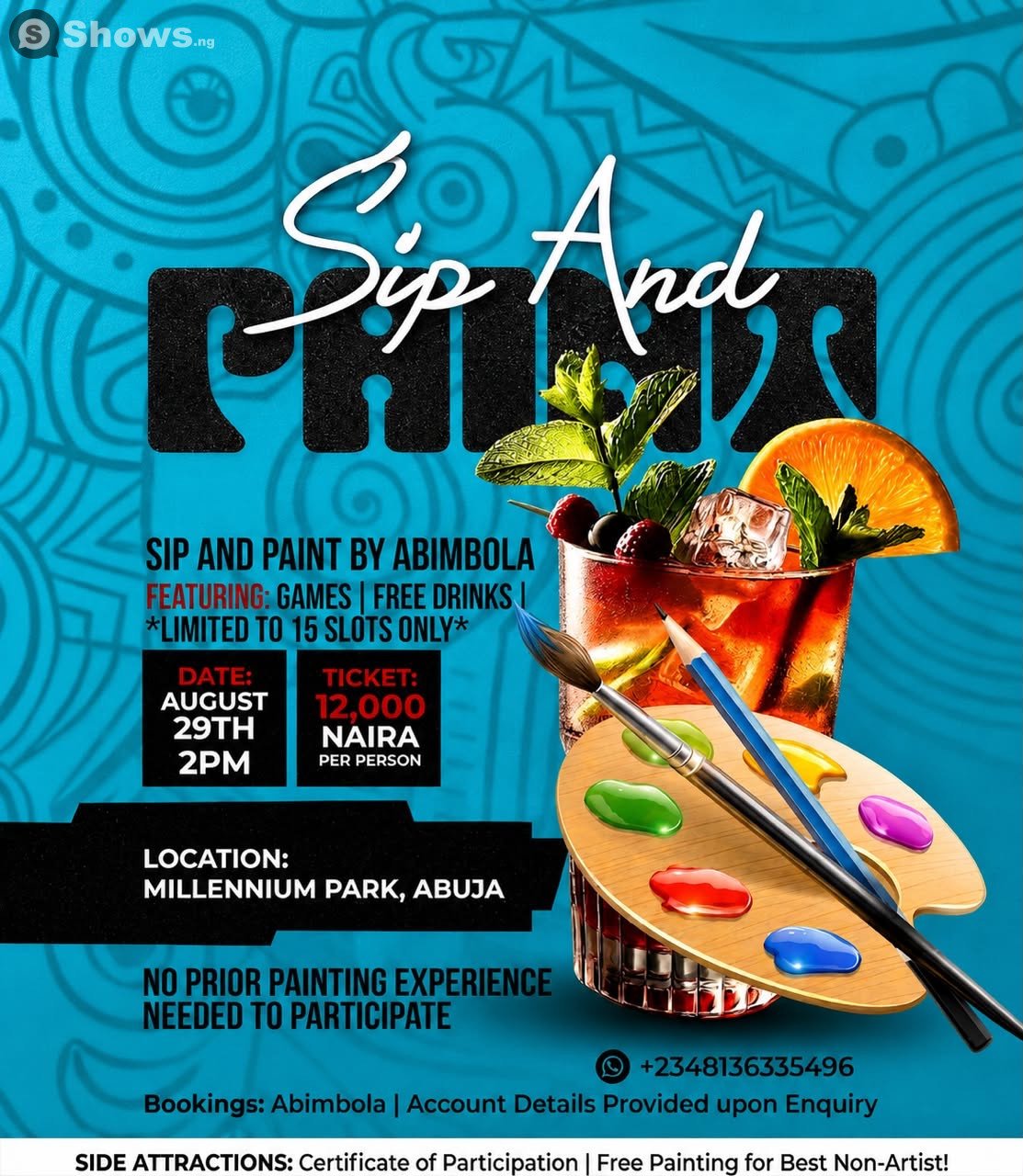 Sip And Paint With Abimbola