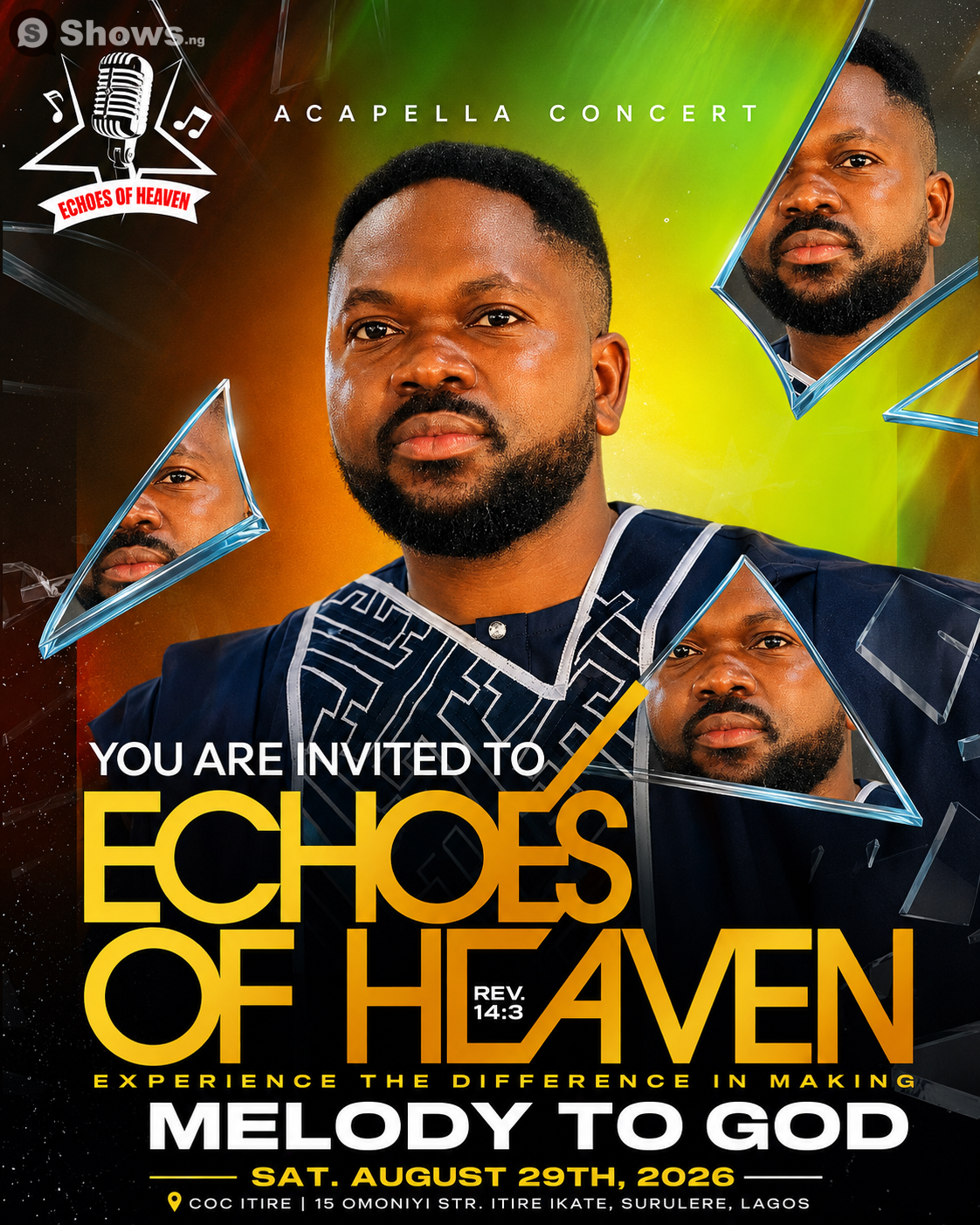 ECHOES OF HEAVEN ACAPELLA CONCERT image 3