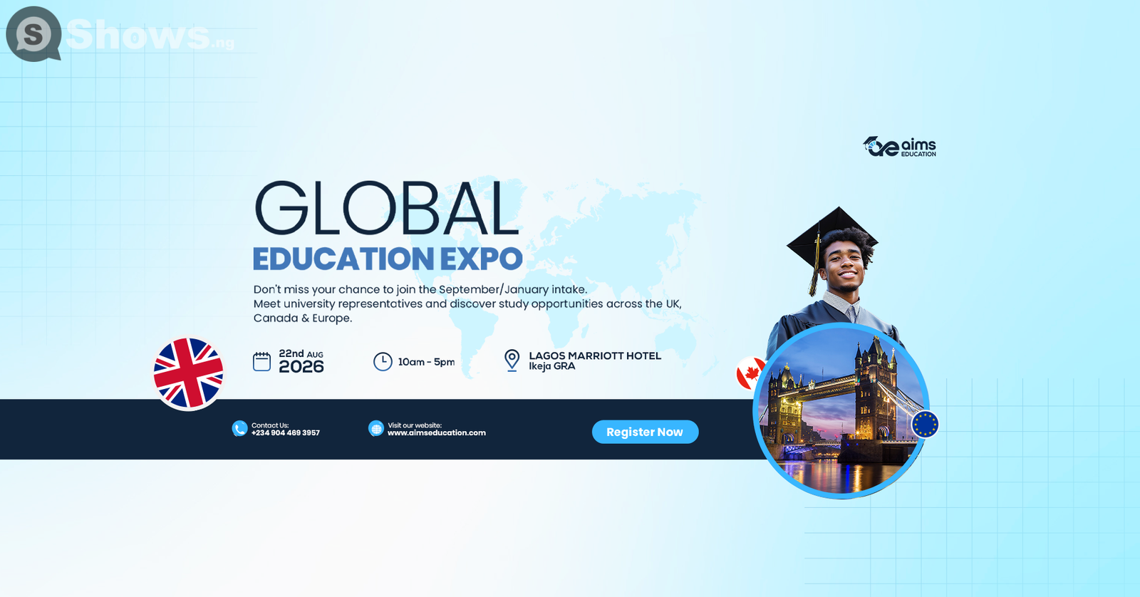 Global Education Expo 2026 – Lagos, Nigeria