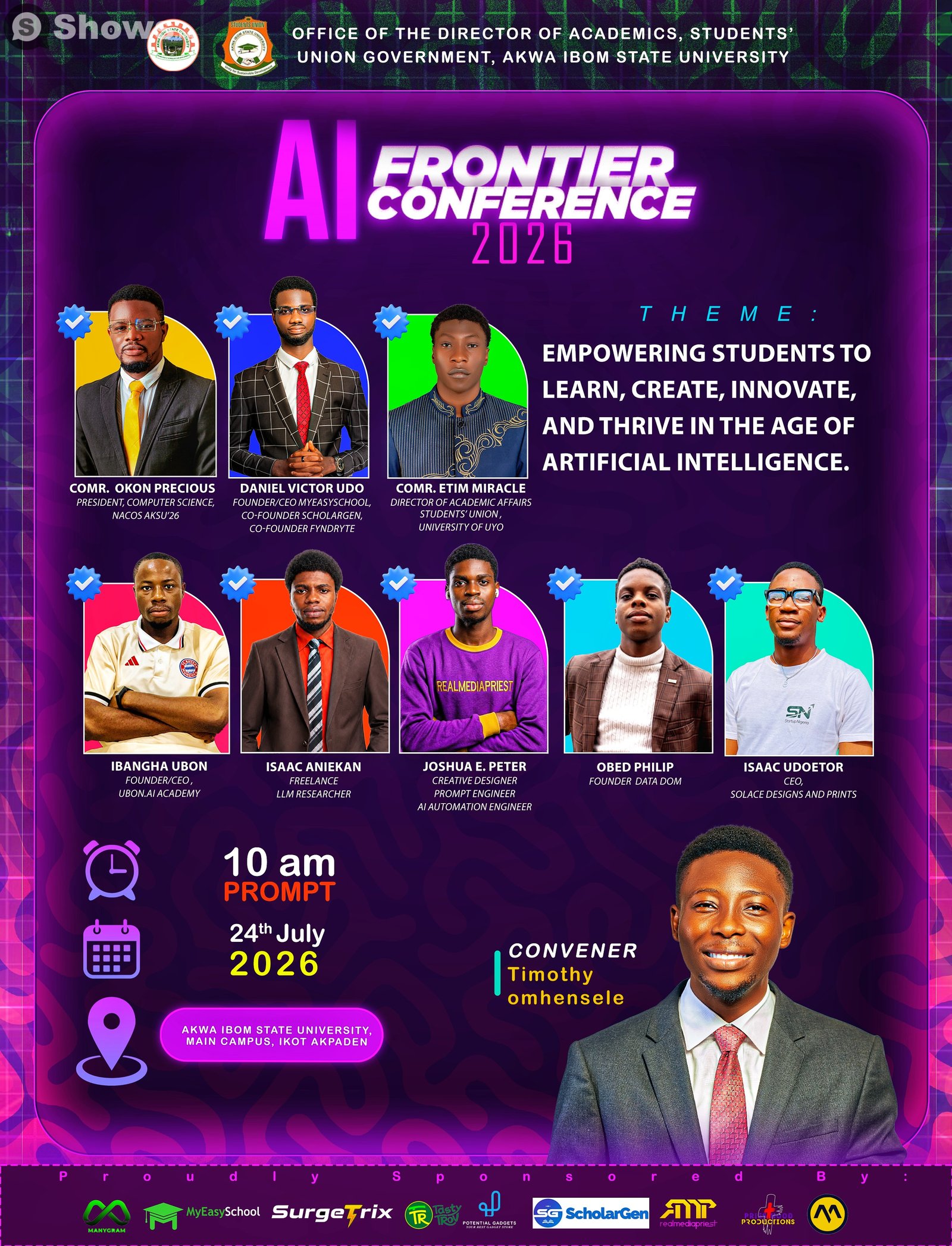 AI FRONTIER CONFERENCE 2026