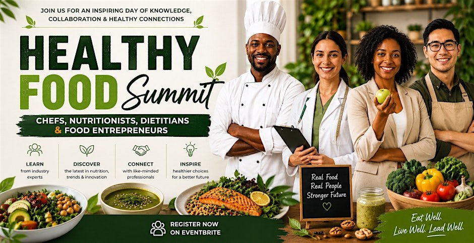 Healthy Food Summit: Chefs, Nutritionists, Dietitians & Food Entrepreneurs
