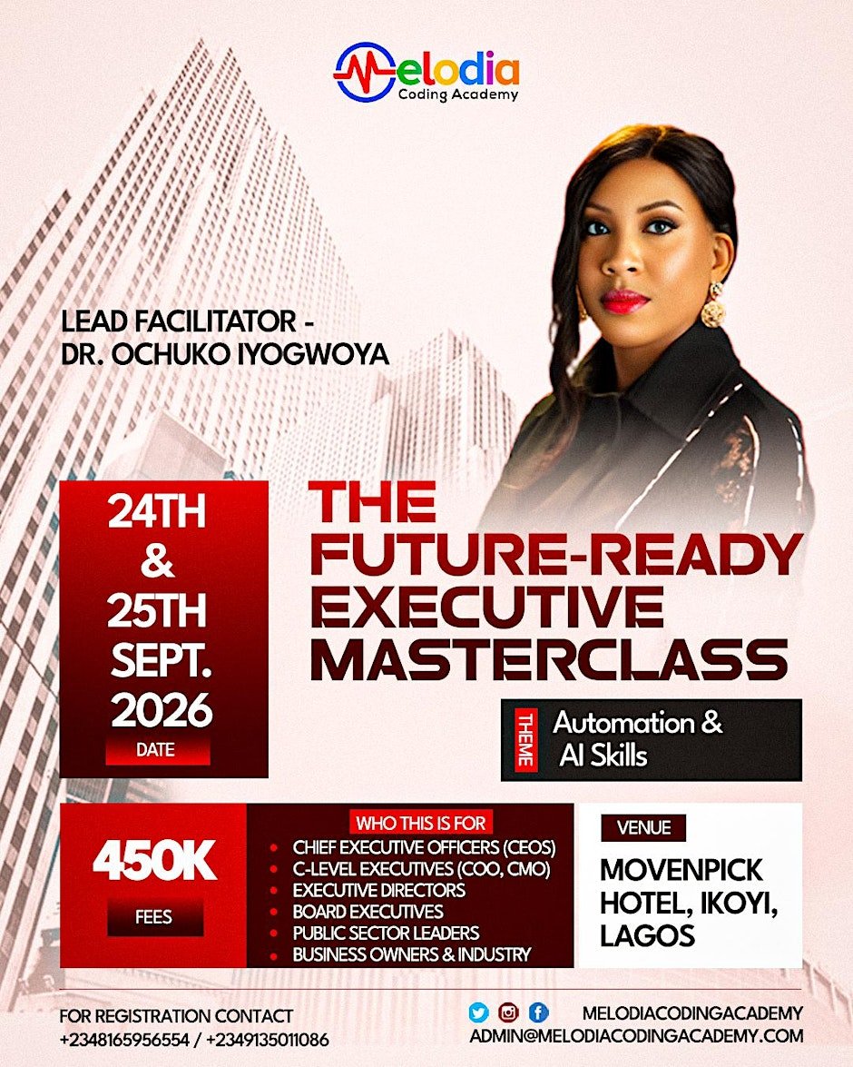 Future-Ready Executive Masterclass: AI & Automation