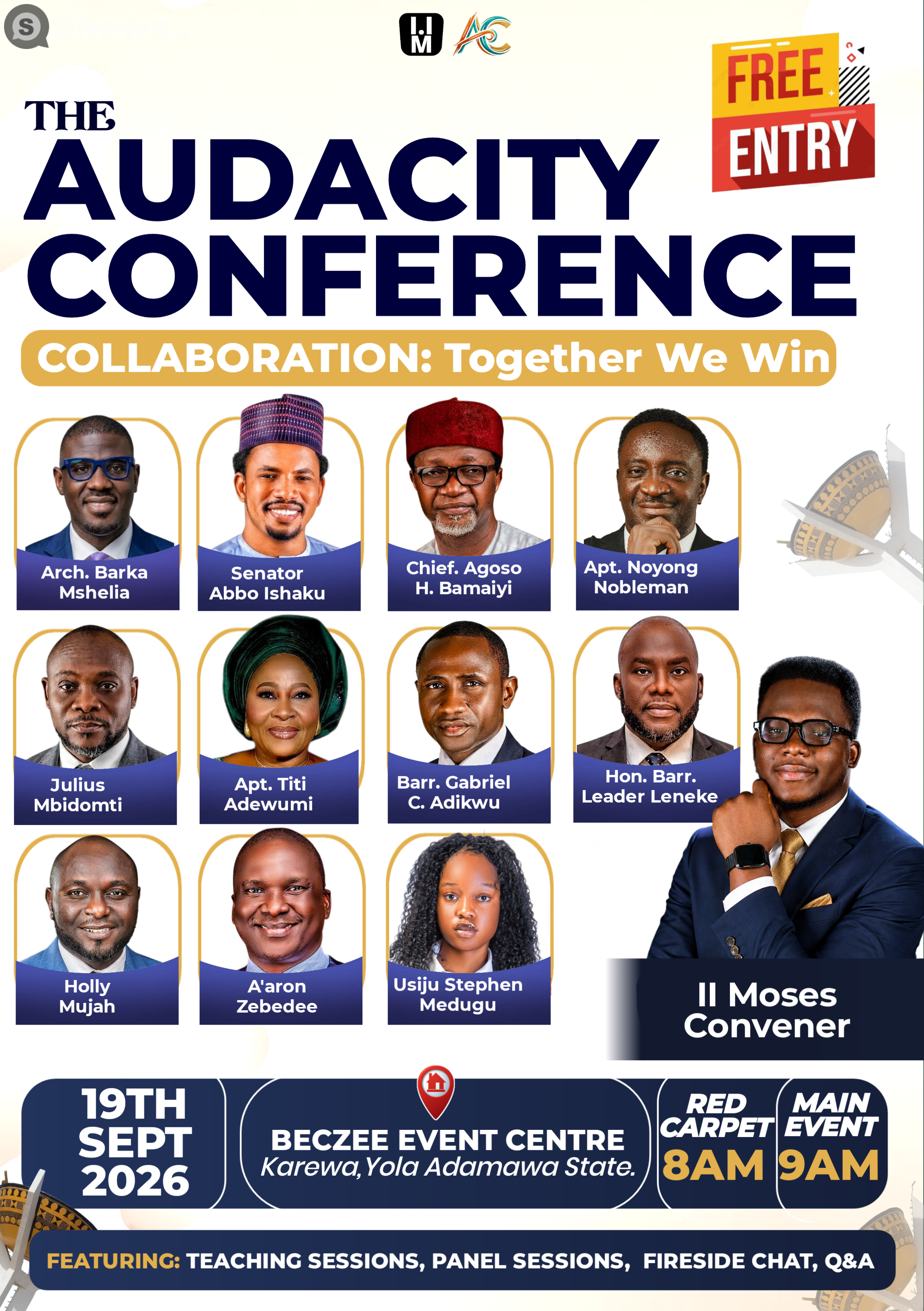 THE AUDACITY CONFERENCE