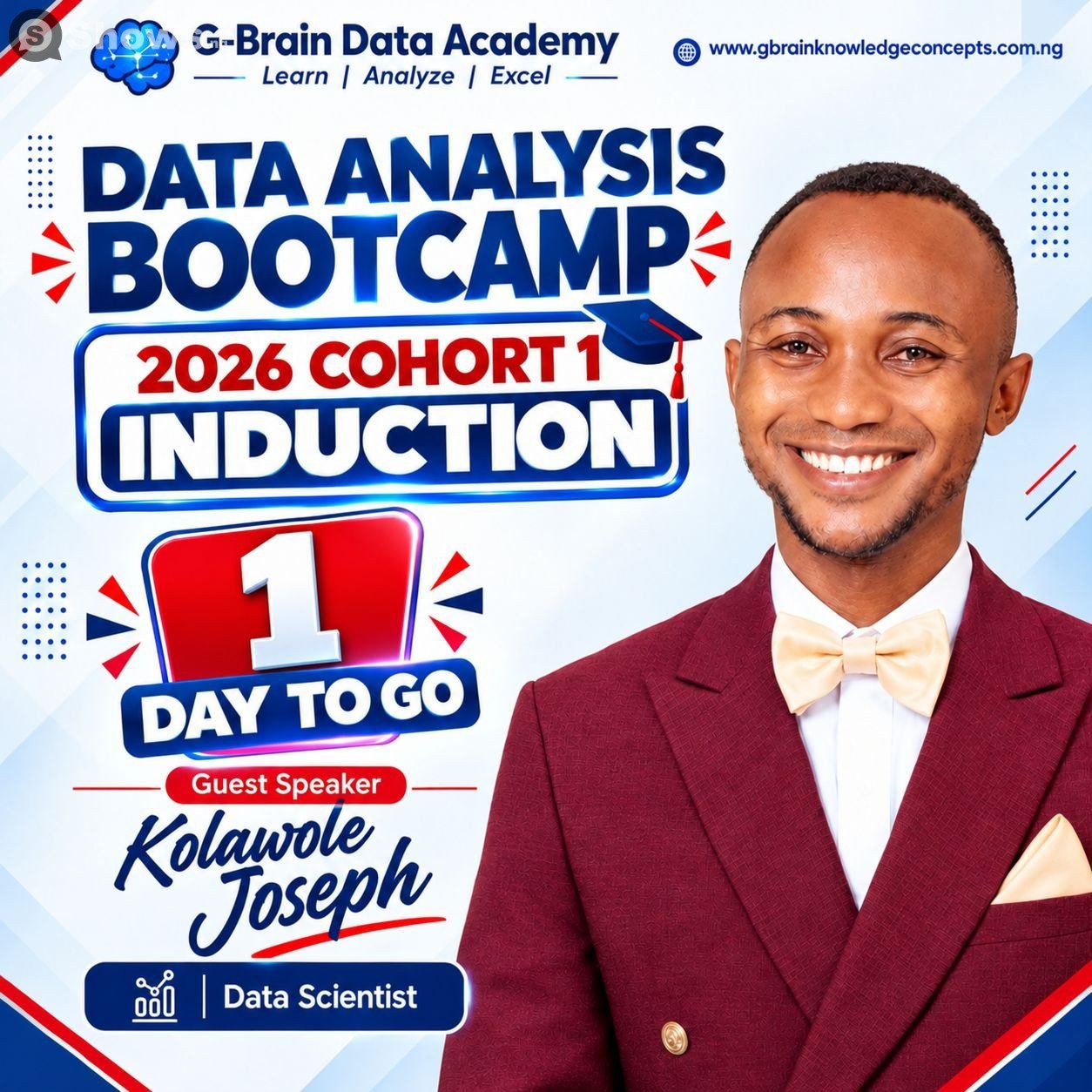 2-WEEK FREE G-BRAIN DATA ACADEMY ELEMENTARY DATA ANALYSIS BOOTCAMP INDUCTION image 4