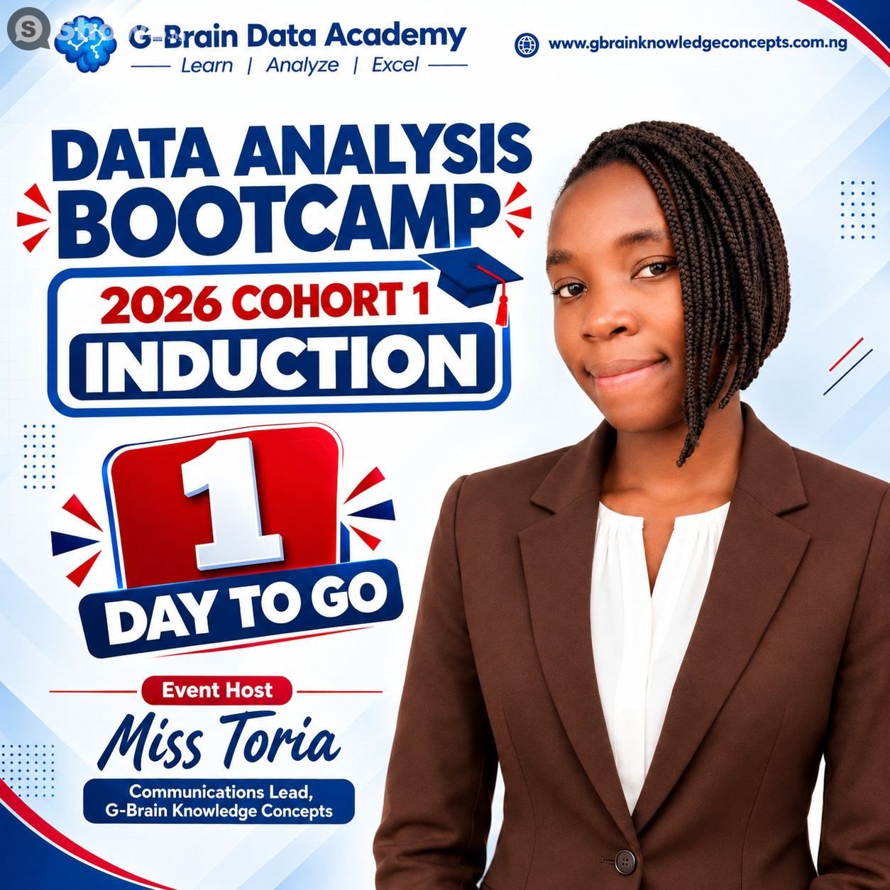 2-WEEK FREE G-BRAIN DATA ACADEMY ELEMENTARY DATA ANALYSIS BOOTCAMP INDUCTION image 2