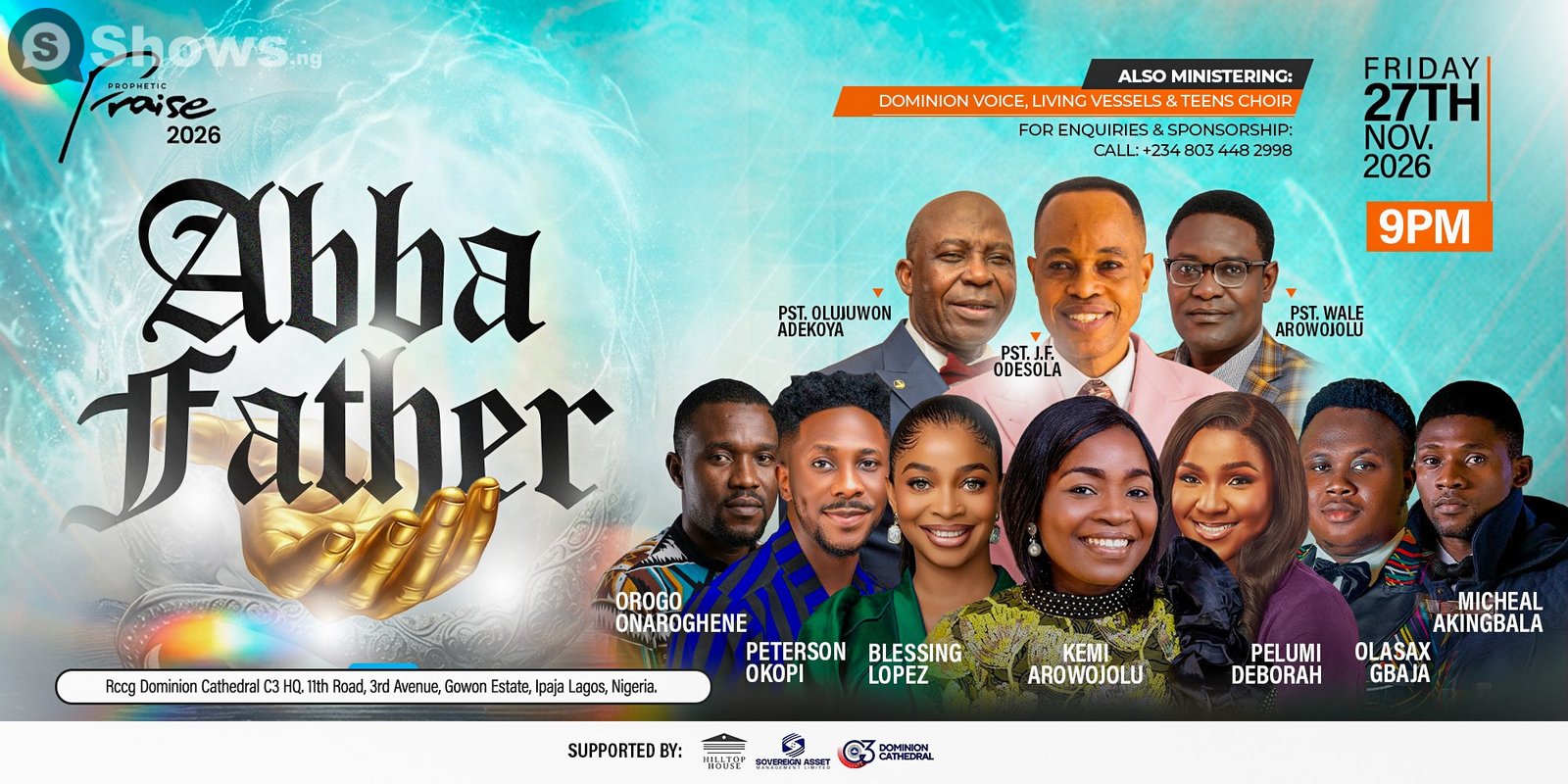 Prophetic Praise 2026 - Abba Father image 2