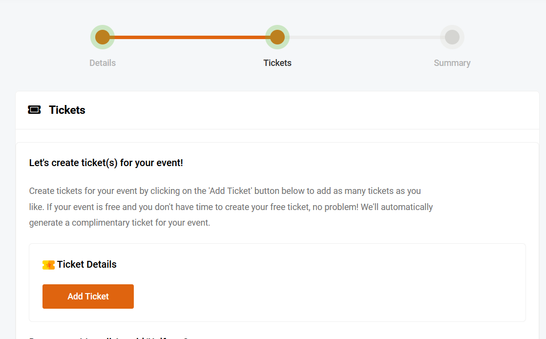 How To Create Tickets For Your Events