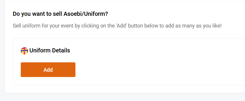How To Add Asoebi or Uniform To Your Event